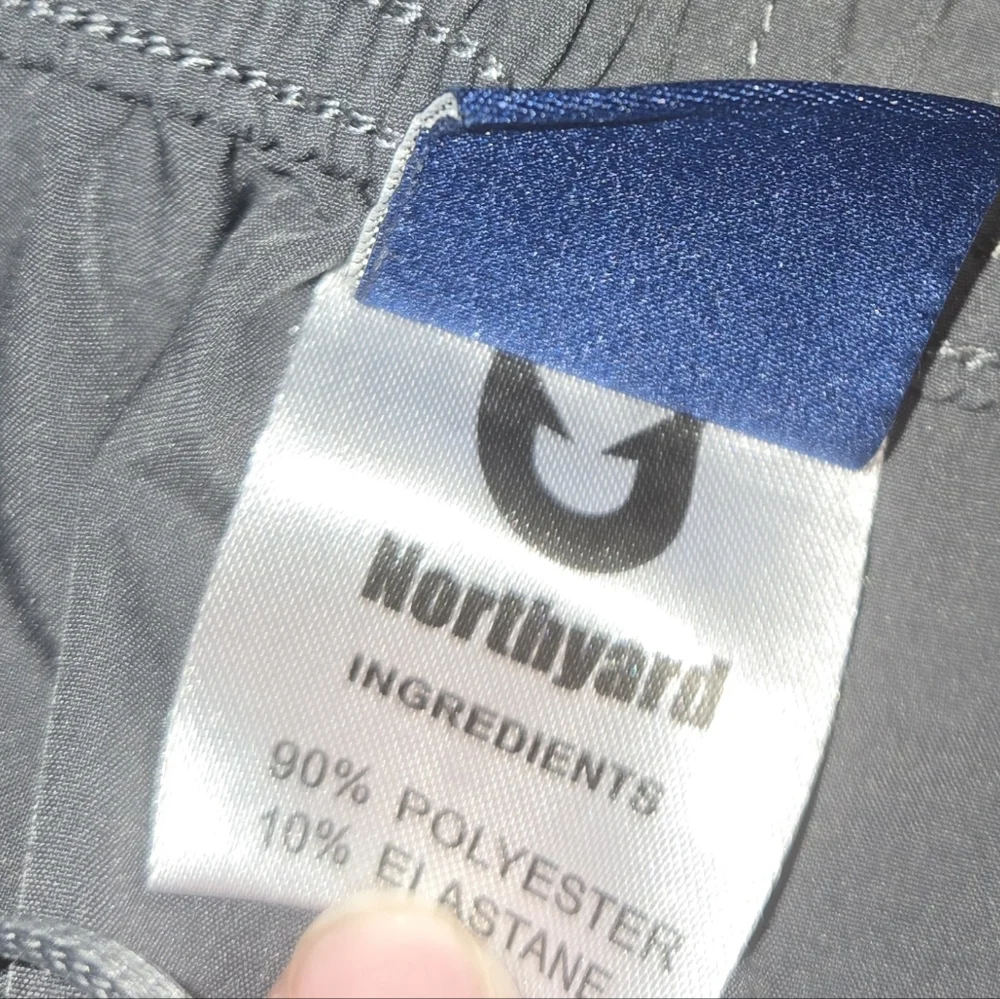 Gray Men's Northyard Swim Trunks, 3XL, Zip Pockets - Picture 4 of 11